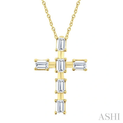 Cross Diamond Fashion Pendant