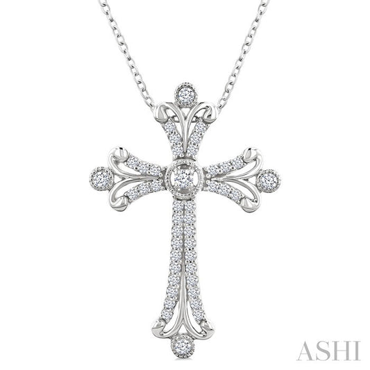 Cross Diamond Fashion Pendant
