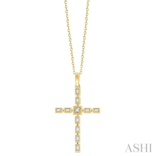 Cross Diamond Fashion Pendant