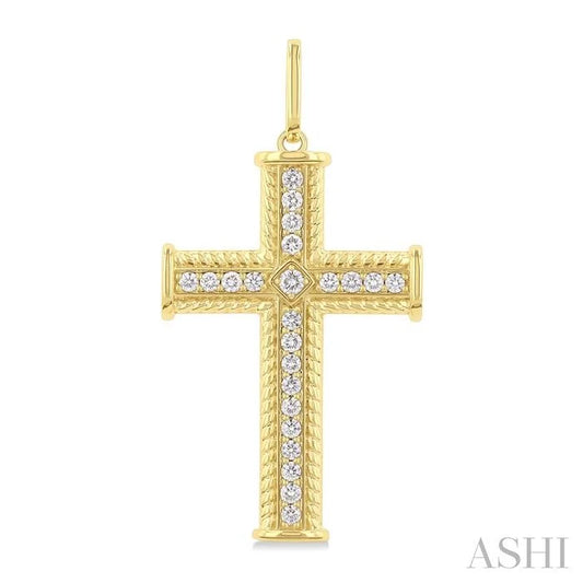 Cross Diamond Fashion Pendant
