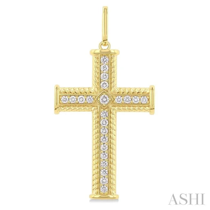 Cross Diamond Fashion Pendant