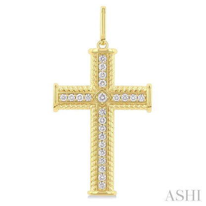Cross Diamond Fashion Pendant