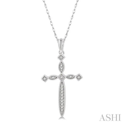 Cross Diamond Fashion Pendant