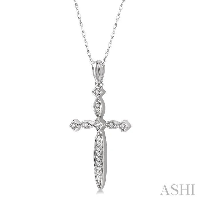 Cross Diamond Fashion Pendant