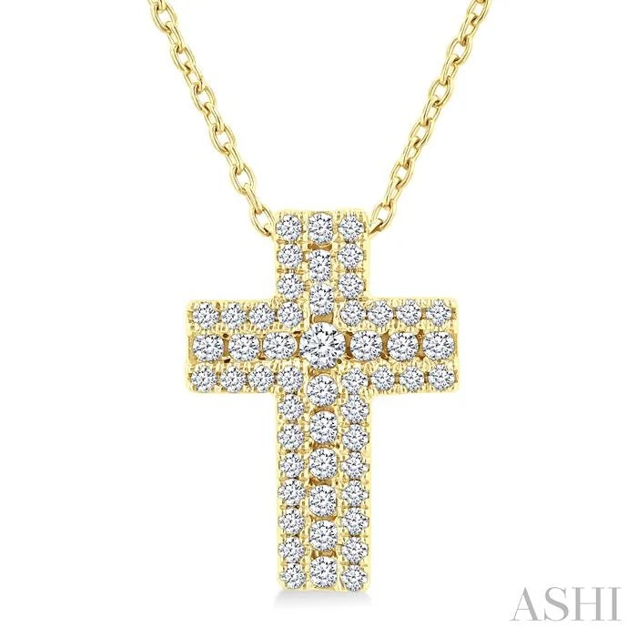 Cross Diamond Fashion Pendant