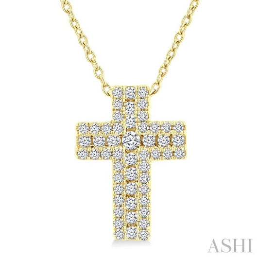 Cross Diamond Fashion Pendant