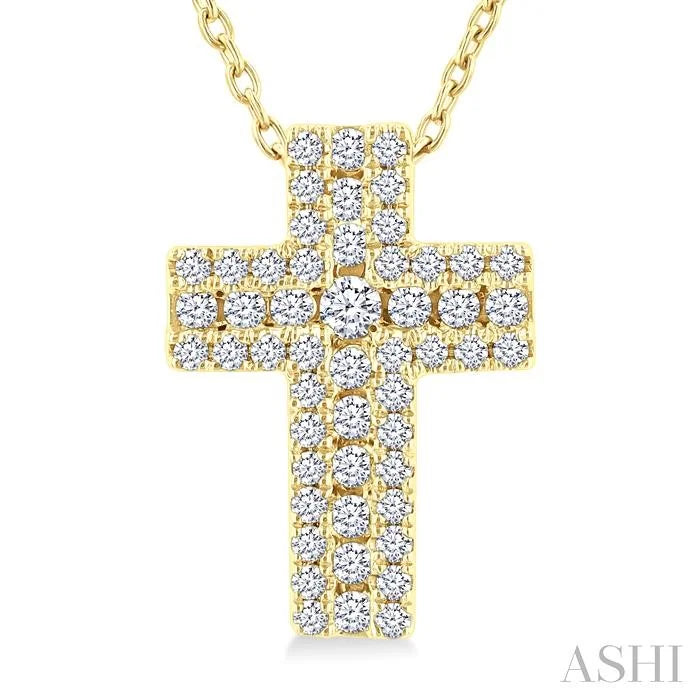 Cross Diamond Fashion Pendant