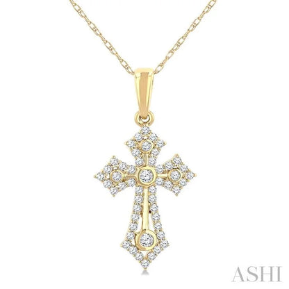 Cross Diamond Fashion Pendant