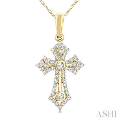 Cross Diamond Fashion Pendant