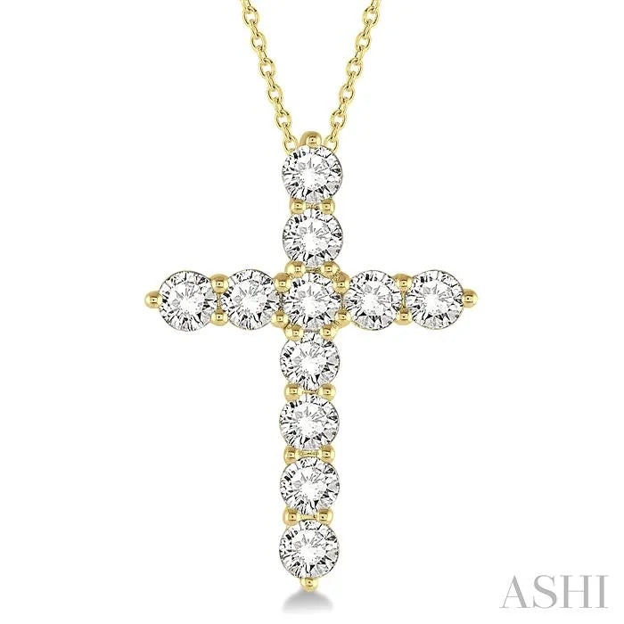 Cross Diamond Fashion Pendant