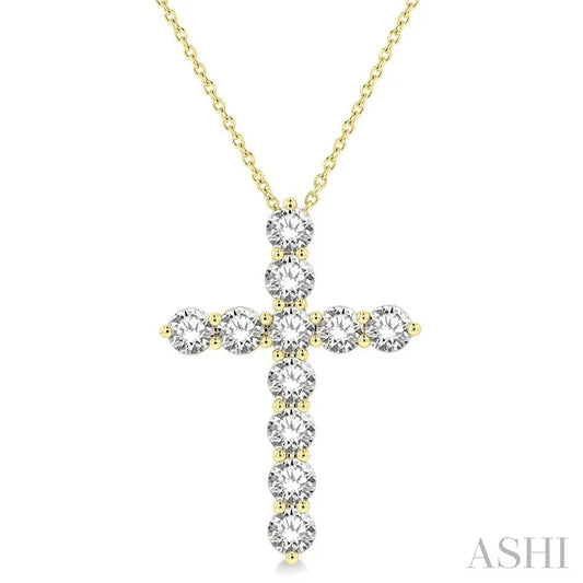 Cross Diamond Fashion Pendant