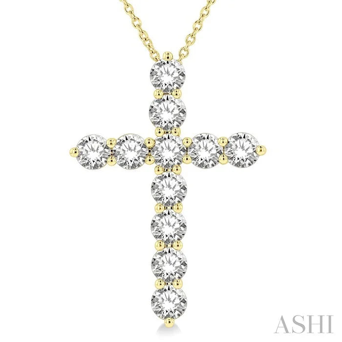 Cross Diamond Fashion Pendant