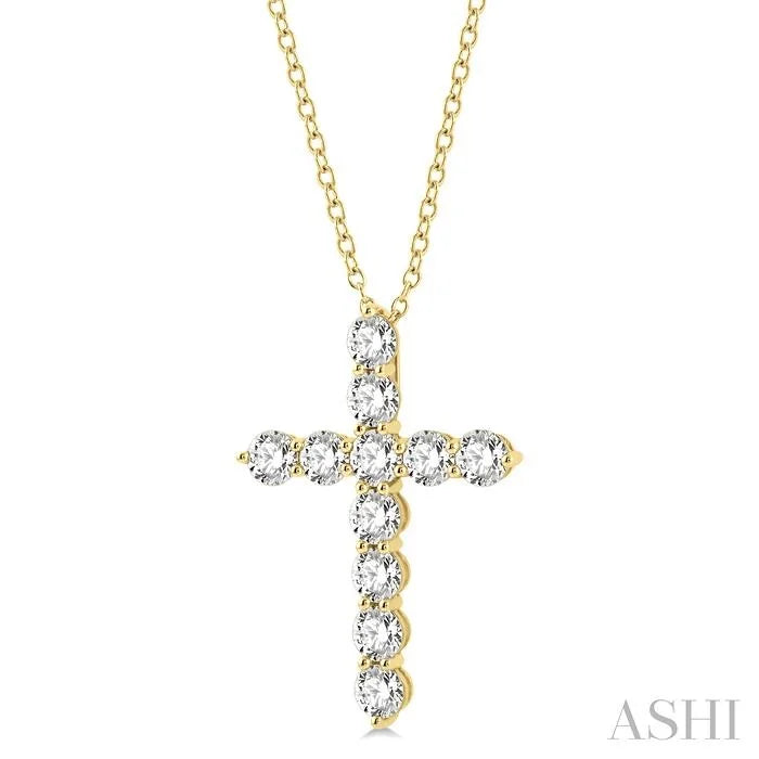 Cross Diamond Fashion Pendant