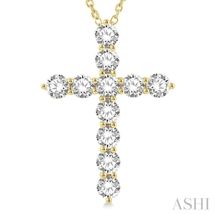 Cross Diamond Fashion Pendant