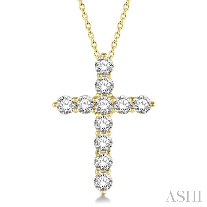 Cross Diamond Fashion Pendant