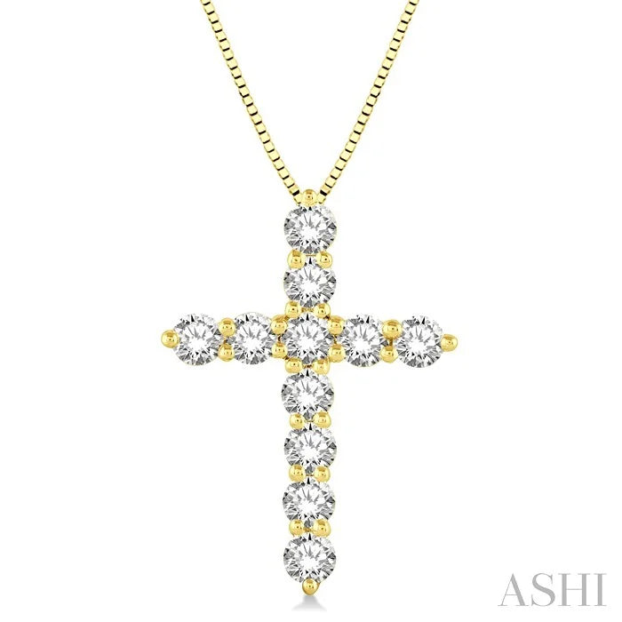 Cross Diamond Fashion Pendant