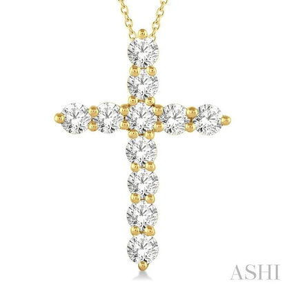 Cross Diamond Fashion Pendant