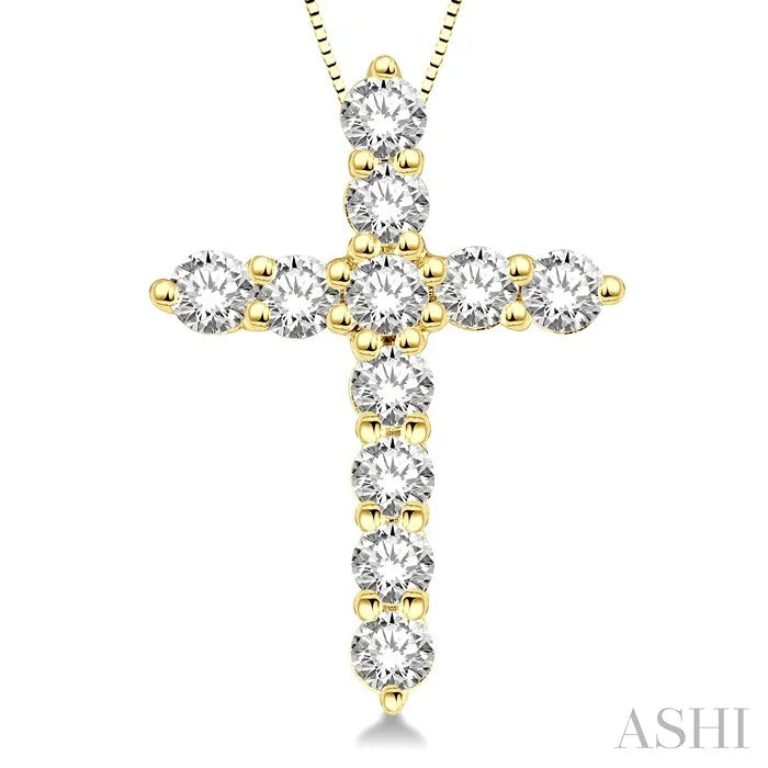 Cross Diamond Fashion Pendant