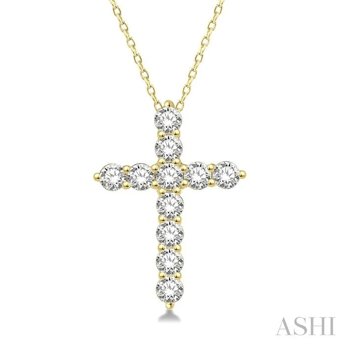 Cross Diamond Fashion Pendant