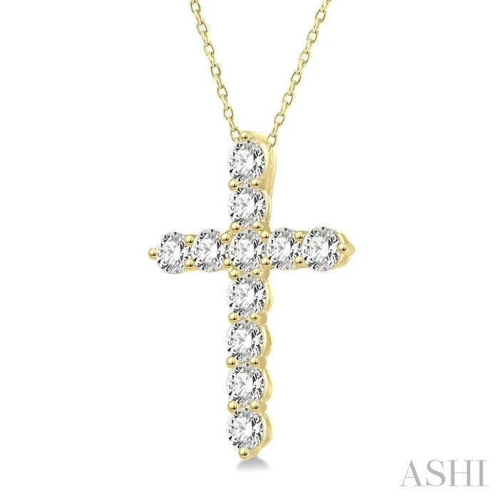 Cross Diamond Fashion Pendant