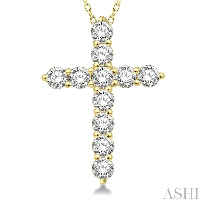 Cross Diamond Fashion Pendant