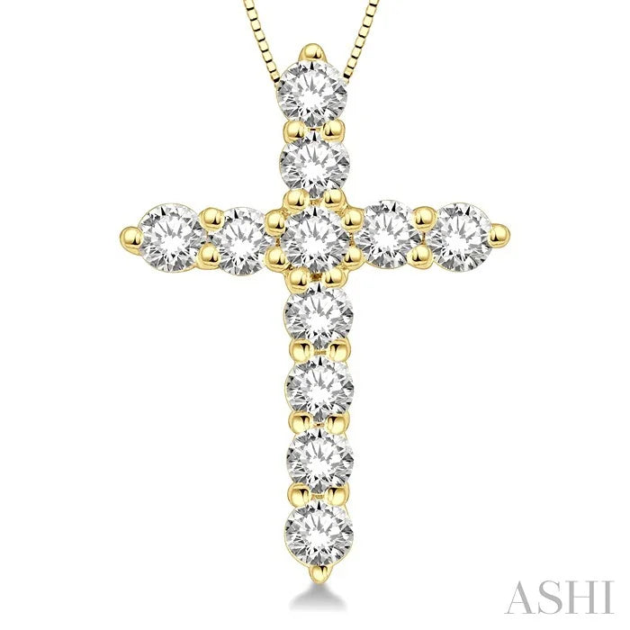 Cross Diamond Fashion Pendant
