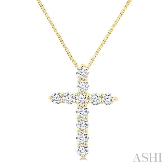 Cross Diamond Fashion Pendant