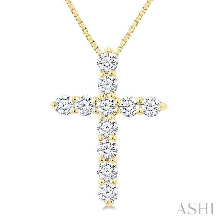 Cross Diamond Fashion Pendant