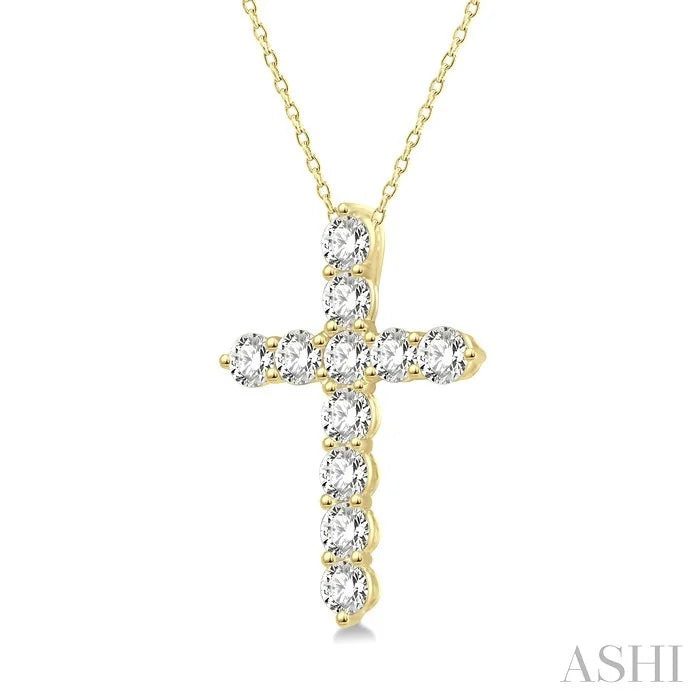 Cross Diamond Fashion Pendant