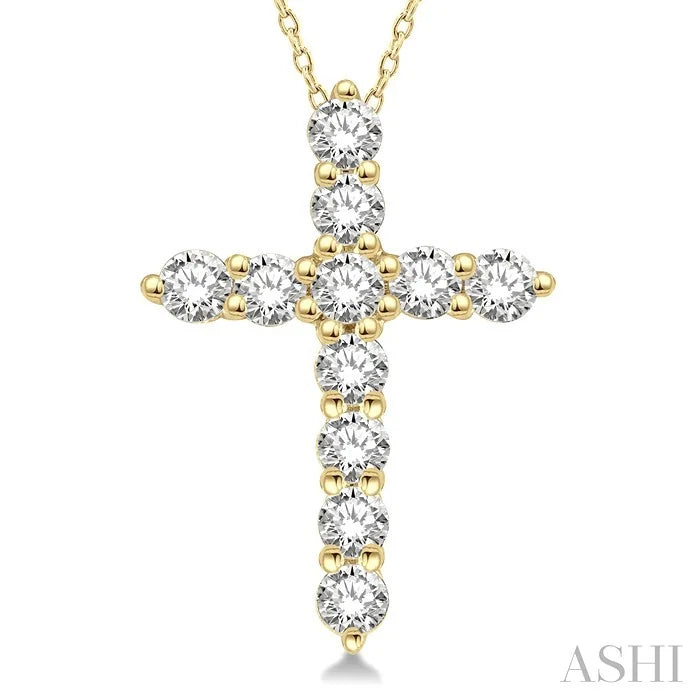 Cross Diamond Fashion Pendant