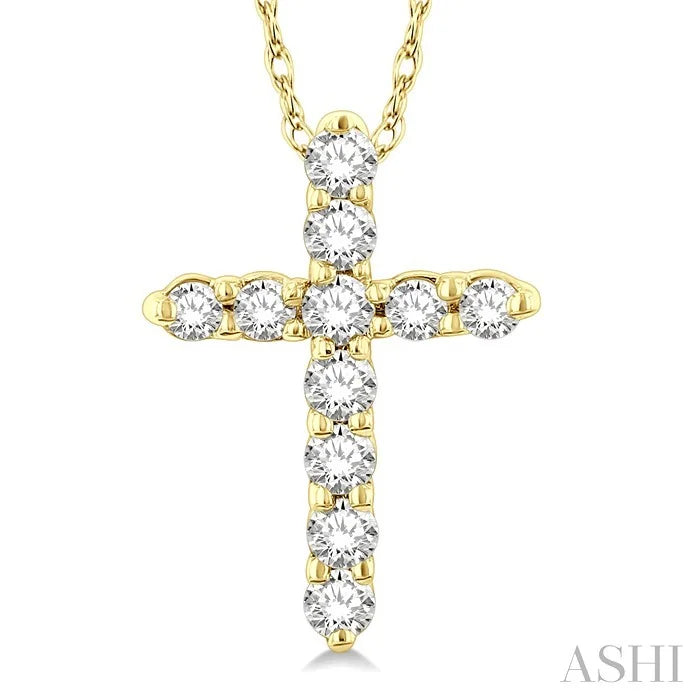 Cross Diamond Fashion Pendant