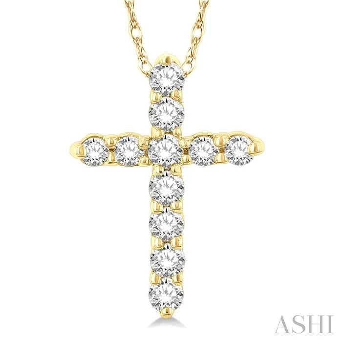 Cross Diamond Fashion Pendant