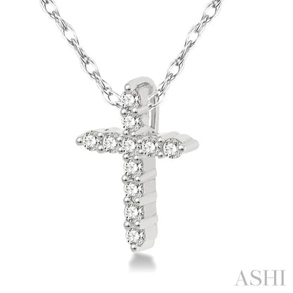Cross Petite Diamond Fashion Pendant