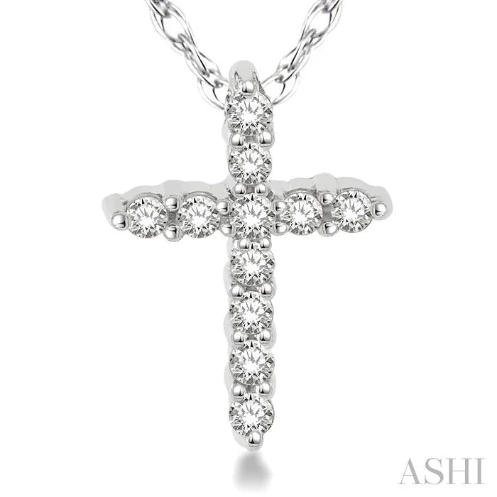 Cross Petite Diamond Fashion Pendant