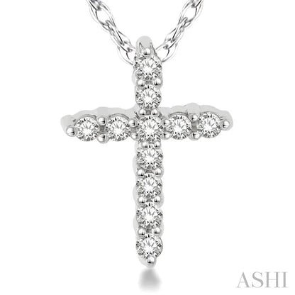Cross Petite Diamond Fashion Pendant