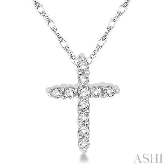 Cross Petite Diamond Fashion Pendant