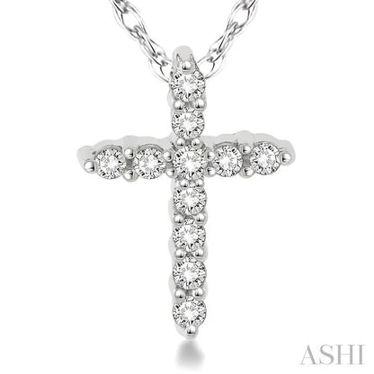 Cross Petite Diamond Fashion Pendant