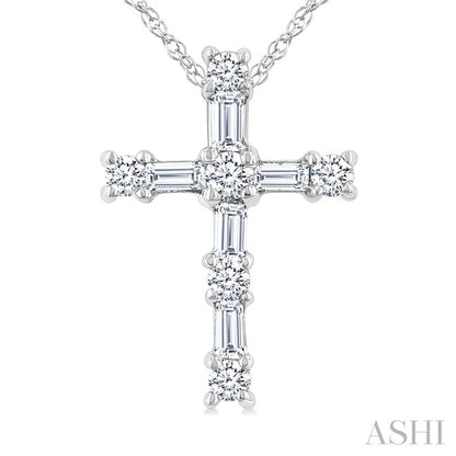 Cross Diamond Fashion Pendant