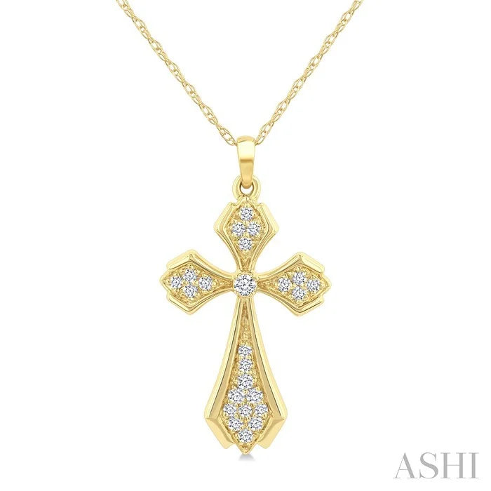 Cross Diamond Fashion Pendant