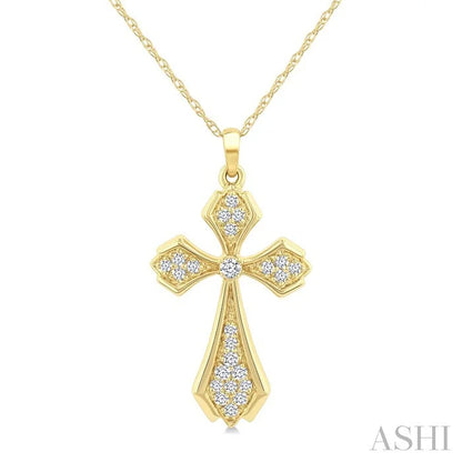 Cross Diamond Fashion Pendant
