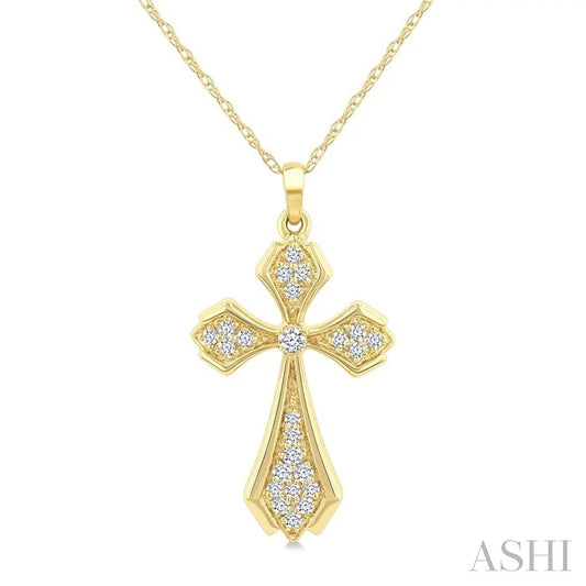 Cross Diamond Fashion Pendant