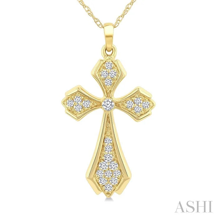 Cross Diamond Fashion Pendant