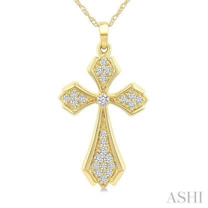 Cross Diamond Fashion Pendant