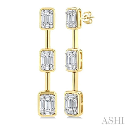 Fusion Diamond Fashion Earrings