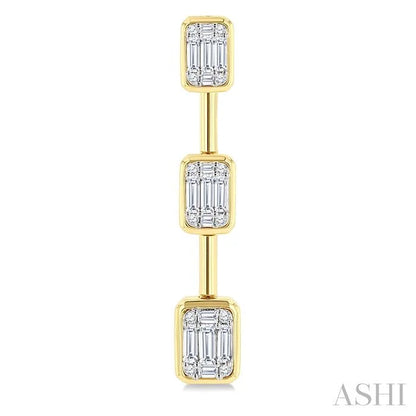 Fusion Diamond Fashion Earrings