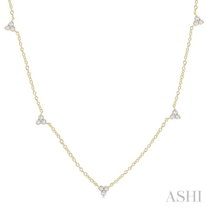 Diamond Station Necklace