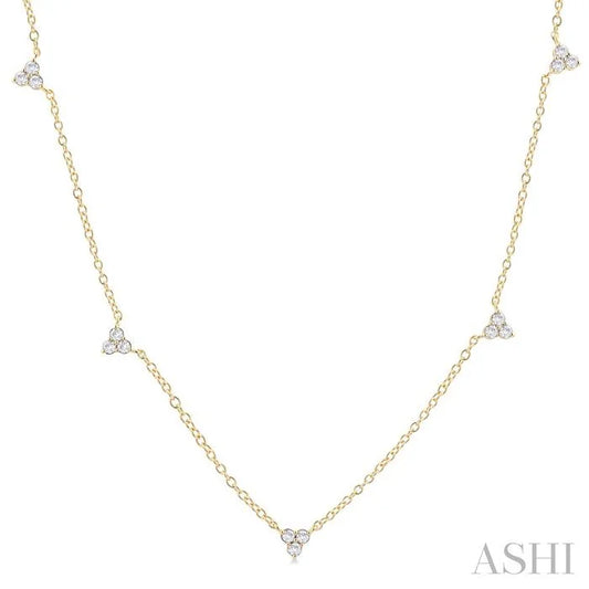 Diamond Station Necklace
