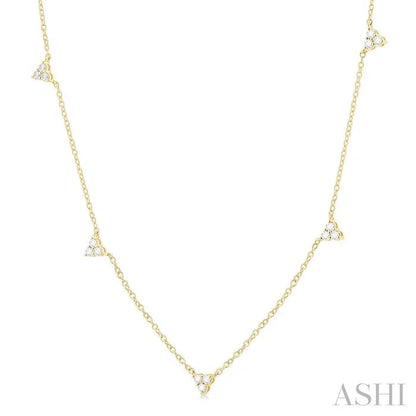Diamond Station Necklace