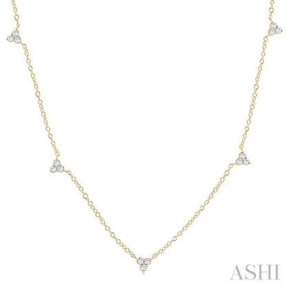 Diamond Station Necklace