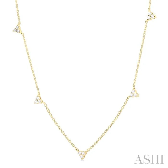 Diamond Station Necklace